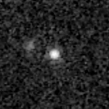 F444W image, 3.2 arcsec across, north up