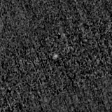 F200W image, 3.2 arcsec across, north up