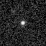 F444W image, 3.2 arcsec across, north up