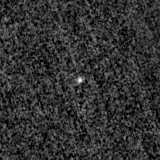 F115W image, 3.2 arcsec across, north up