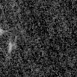 F090W image, 3.2 arcsec across, north up