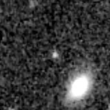 F277W image, 3.2 arcsec across, north up