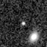 F444W image, 3.2 arcsec across, north up