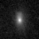 F200W image, 3.2 arcsec across, north up