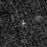 F115W image, 3.2 arcsec across, north up