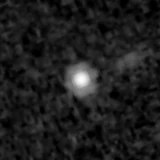 F444W image, 3.2 arcsec across, north up