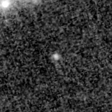F200W image, 3.2 arcsec across, north up
