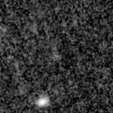 F200W image, 3.2 arcsec across, north up