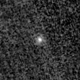 F115W image, 3.2 arcsec across, north up