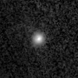 F200W image, 3.2 arcsec across, north up