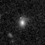 F200W image, 3.2 arcsec across, north up