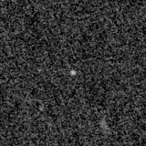 F200W image, 3.2 arcsec across, north up