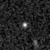 F277W image, 3.2 arcsec across, north up