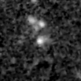 F277W image, 3.2 arcsec across, north up
