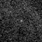 F200W image, 3.2 arcsec across, north up