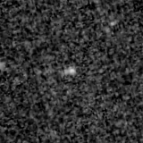 F090W image, 3.2 arcsec across, north up
