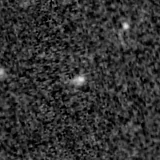 F150W image, 3.2 arcsec across, north up