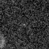 F115W image, 3.2 arcsec across, north up