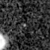 F277W image, 3.2 arcsec across, north up