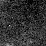 F200W image, 3.2 arcsec across, north up