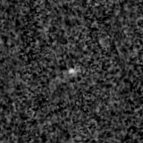 F090W image, 3.2 arcsec across, north up