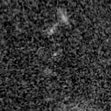 F150W image, 3.2 arcsec across, north up