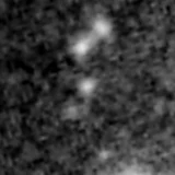 F356W image, 3.2 arcsec across, north up