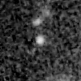 F444W image, 3.2 arcsec across, north up