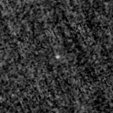 F150W image, 3.2 arcsec across, north up
