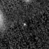 F150W image, 3.2 arcsec across, north up
