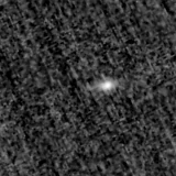 F200W image, 3.2 arcsec across, north up