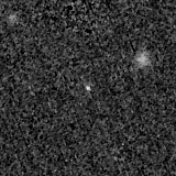 F115W image, 3.2 arcsec across, north up