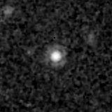 F444W image, 3.2 arcsec across, north up