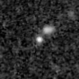 F356W image, 3.2 arcsec across, north up