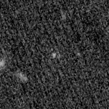 F200W image, 3.2 arcsec across, north up