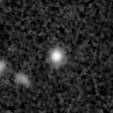 F444W image, 3.2 arcsec across, north up