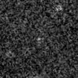 F150W image, 3.2 arcsec across, north up