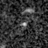 F356W image, 3.2 arcsec across, north up