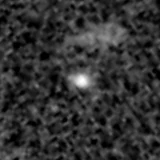 F444W image, 3.2 arcsec across, north up