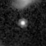 F444W image, 3.2 arcsec across, north up