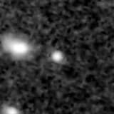 F444W image, 3.2 arcsec across, north up