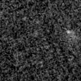 F090W image, 3.2 arcsec across, north up
