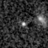 F356W image, 3.2 arcsec across, north up