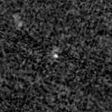 F090W image, 3.2 arcsec across, north up