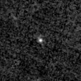 F150W image, 3.2 arcsec across, north up