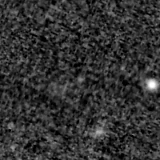 F200W image, 3.2 arcsec across, north up