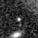 F444W image, 3.2 arcsec across, north up