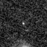 F115W image, 3.2 arcsec across, north up