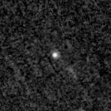 F200W image, 3.2 arcsec across, north up