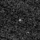 F115W image, 3.2 arcsec across, north up
